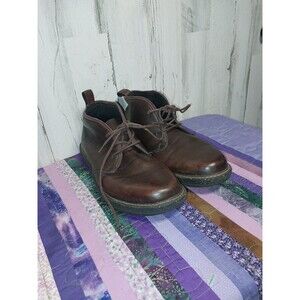 Abeo Boyd Chukka Boot Ankle Dark Brown Laces Mens Size 12 M